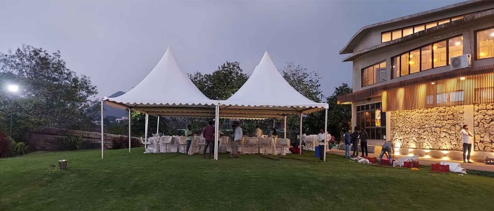 Pagoda Tents on Rent, Hire For Event & Exhibition Mumbai